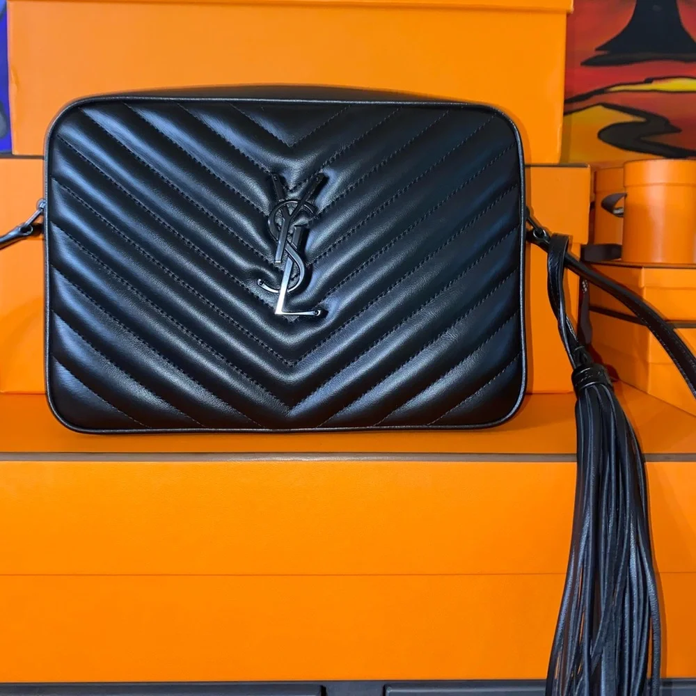 NEW SAINT LAURENT LOU CAMERA BAG - Picture 5 of 16